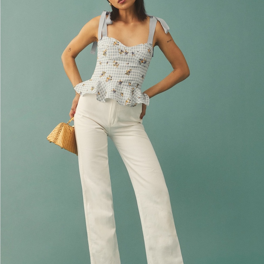 Reformation Kassi Linen Top - Picture 3 of 6